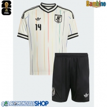 Maglie da calcio Giappone Junya Ito #14 Seconda Maglia Bambino Mondiali 2026  Manica Corta (+ Pantaloni corti)